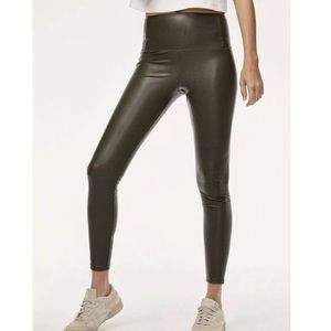 Wilfred Free Faux Leather Daria Ankle Leggings S